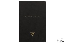 CLF notesz (9x14cm, 48 lap, von. varrott) fekete, Flying Spirit