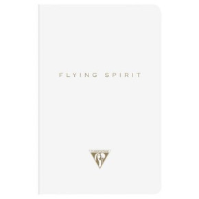 CLF notesz (A5, 48 lap, von. varrott) fehér, Flying Spirit