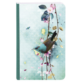 CLF notesz (9x14 cm, 72 lap, von. rag.) Sakura, 4-féle