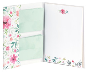 Rössler levélpapírszett (10db levélpapír+10db boríték) nyári virágos, Blossom