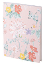 Rössler levélpapírszett (10db levélpapír+10db boríték) virágos, Coral Flowers (2)