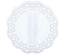 Papstar tortaalátét kerek (36cm, 6db) fehér /25