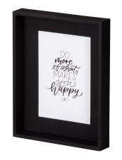 Rössler fotókeret, fekete, Do more of what… Display(fekete)