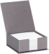 Rössler Soho jegyzettömb tartó (11x11x4,7 cm) taupe/szürkésbarna