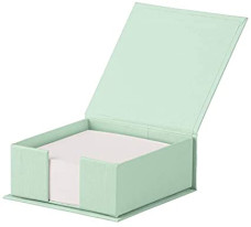 Rössler Soho jegyzettömb tartó (11x11x4,7 cm) mint/mentazöld