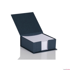 Rössler Soho jegyzettömb tartó (11x11x4,7 cm) navy/sötétkék