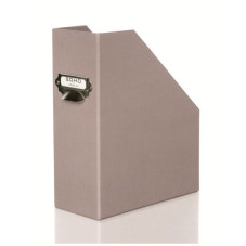 Rössler Soho iratpapucs (11,5 cm, fém fogóval) taupe/szürkésbarna