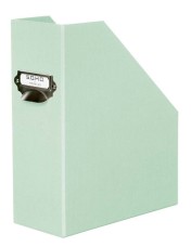 Rössler Soho iratpapucs (11,5 cm, fém fogóval) mint/mentazöld