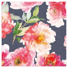 Artebene szalvéta (3-rét. 33x33 cm), taupe, virágos 2021