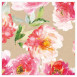 Artebene szalvéta (3-rét. 33x33 cm), kraft, virágos 2021