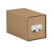Rössler Soho fiókos doboz CD (14x26x15,4 cm, fém fogóval) kraft