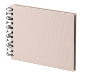 Rössler Soho fotóalbum (14,5x19,5 cm, 20 lap, spirálos) powder/púder