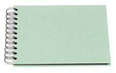 Rössler Soho fotóalbum (14,5x19,5 cm, 20 lap, spirálos) mint/mentazöld
