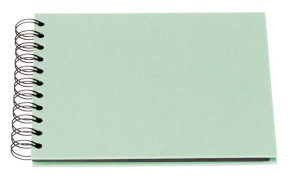 Rössler Soho fotóalbum (14,5x19,5 cm, 20 lap, spirálos) mint/mentazöld