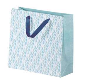 Rössler ajándéktasak (20x20x8 cm) zöld levelek, Pastell Leaves (2)/8