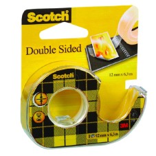 3M Scotch kétoldalas ragasztószalag adagolóval (12 mm x 6,3 m) 7100093103 /12