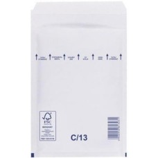 GPV légpárnás tasak, fehér, szilikonos, C/13, 170x225mm