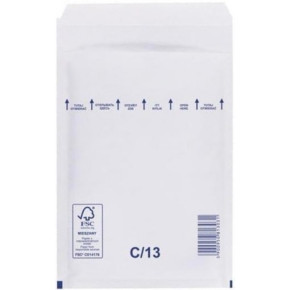 GPV légpárnás tasak, fehér, szilikonos, C/13, 170x225mm