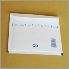 GPV légpárnás tasak, fehér, szilikonos, CD, 200x175mm