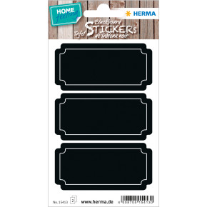 Herma matrica, fekete, téglalap alakú, 2lap/csomag
