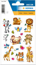 Herma matrica, afrikai állatok, 3lap/csomag /10