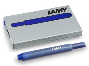 LAMY töltőtoll tintapatron (5db), kék, T10