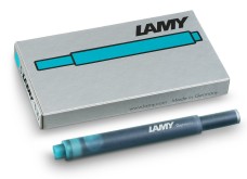 LAMY töltőtoll tintapatron (5db), türkiz, T10