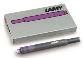 LAMY töltőtoll tintapatron (5db), lila, T10