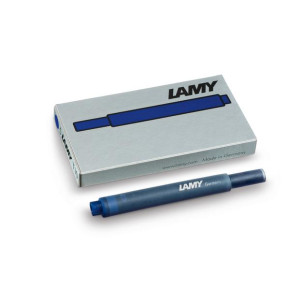 LAMY töltőtoll tintapatron (5db), kékes-fekete, T10