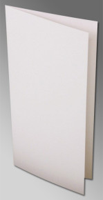 Rössler LA/4 boríték (11x22 cm, 100 g) metál márvány fehér