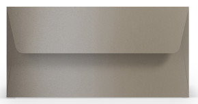 Rössler LA/4 boríték (11x22 cm, 100 g) metál taupe