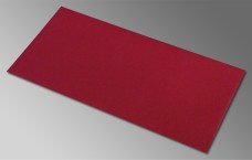 Rössler LA/4 boríték (11x22 cm, 100 g) bordó