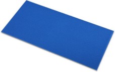 Rössler LA/4 boríték (11x22 cm, 100 g) acél kék