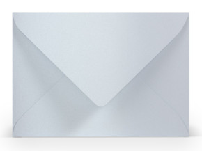 Rössler C/6 boríték (11,4x16,2 cm, 100 g) metál márvány fehér