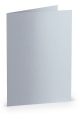 Rössler A/6 karton, 2 részes (10,5x14,8 cm, 220 g) metál márvány fehér