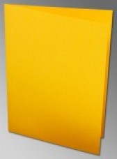 Rössler A/6 karton, 2 részes (10,5x14,8 cm, 220 g) okker