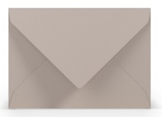 Rössler C7 boríték (11,3x8,1 cm) taupe/szürkés barna