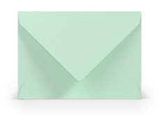 Rössler C7 boríték (11,3x8,1 cm) mint/mentazöld