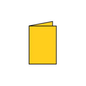 Rössler A7 karton (10,5x7,4 cm) okker
