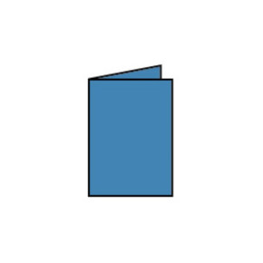 Rössler A7 karton (10,5x7,4 cm)  acél kék