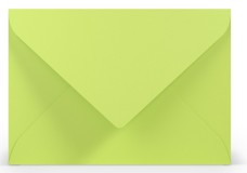 Rössler B/6 boríték (12,5x17,6 cm, 100 g) lime