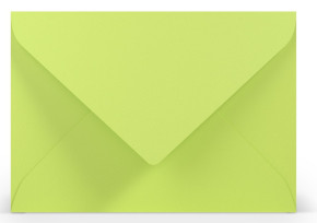 Rössler B/6 boríték (12,5x17,6 cm, 100 g) lime