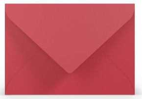 Rössler B/6 boríték (12,5x17,6 cm, 100 g) piros