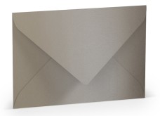 Rössler B/6 boríték (12,5x17,6 cm, 100 g) metál taupe