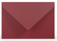 Rössler B/6 boríték (12,5x17,6 cm, 100 g) bordó