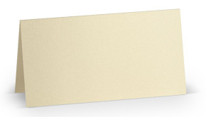 Rössler ültetőkártya (10x10 cm, 220 g) metál gyertyafény