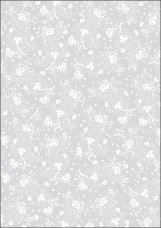 Rössler A/4 design levélpapír, transparent, rózsás