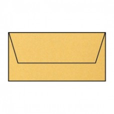 Rössler LA/4 boríték (11x22 cm, 120 g) metál arany