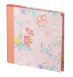 Rössler fotóalbum/vendégkönyv (22x23 cm, 30 lap) virágok, Coral Flowers (2)