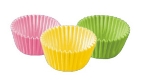 Papstar Muffin sütőforma (2,4x1,6 cm, 300db) vegyes színben /24